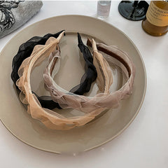 Vintage Gauze Hairband Headdress Hair Accessories for Women