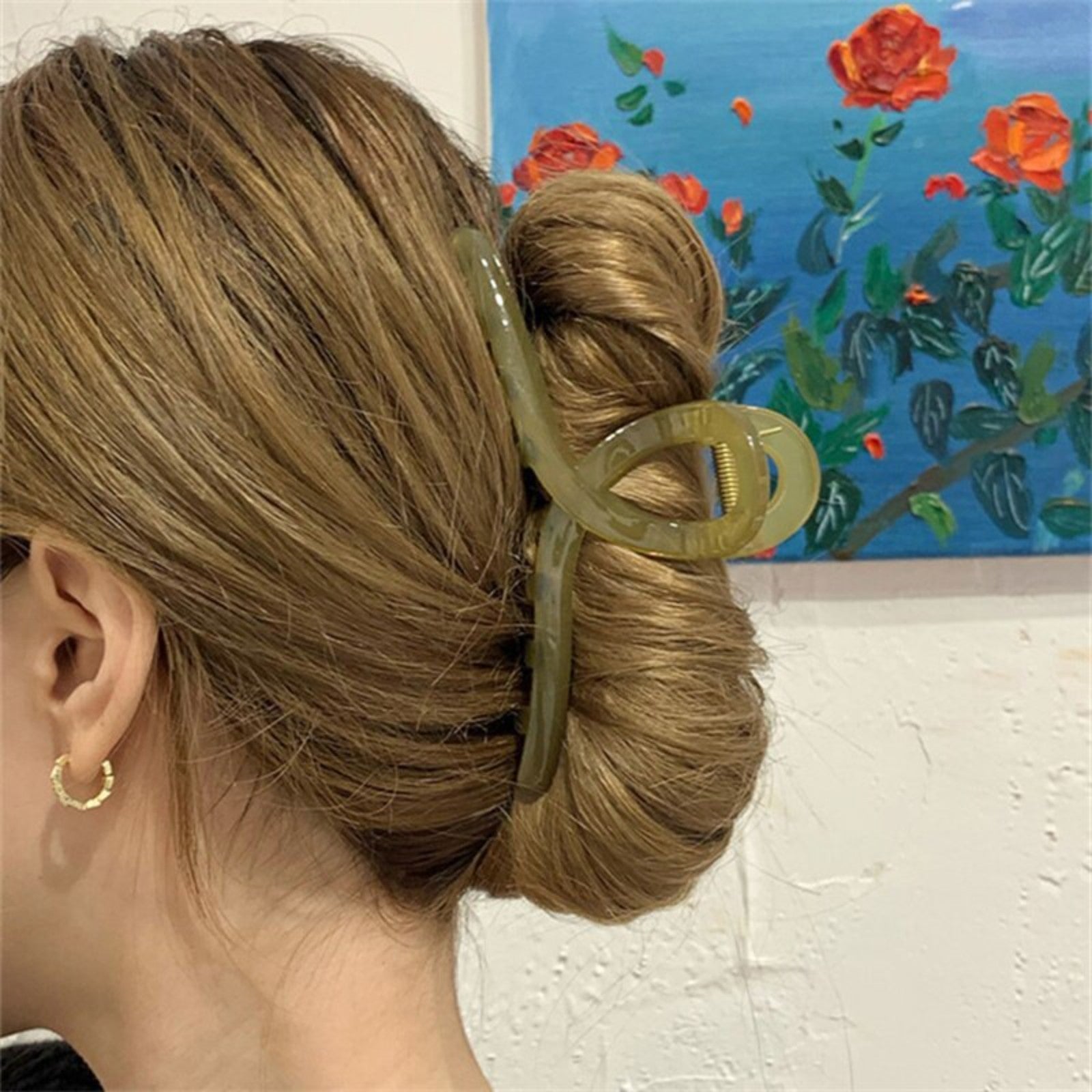 Large Shark Claw Vintage Hair Accessory For Women