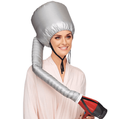Portable Hair Dryer Cap for Styling - Safe Hood Attachment