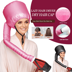Portable Hair Dryer Cap for Styling - Safe Hood Attachment