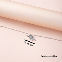 Cartoon Sloth Pendant Necklace for Girls