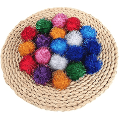 20 Colorful Flash Balls for Cats