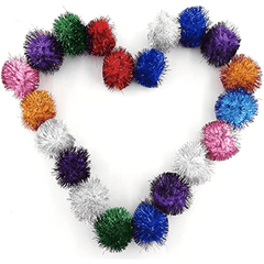 20 Colorful Flash Balls for Cats