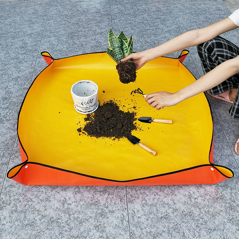 Home Gardening Floor Mat Soil Changing Mat Succulent Pot Planting Mat
