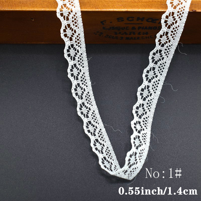 Roll Mesh Embroidered Lace Trim Ribbon For DIY Sewing Crafts 10m