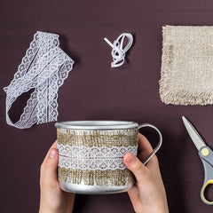Roll Mesh Embroidered Lace Trim Ribbon For DIY Sewing Crafts 10m
