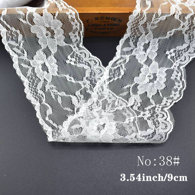 Roll Mesh Embroidered Lace Trim Ribbon For DIY Sewing Crafts 10m