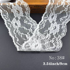 Roll Mesh Embroidered Lace Trim Ribbon For DIY Sewing Crafts 10m