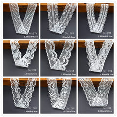 Roll Mesh Embroidered Lace Trim Ribbon For DIY Sewing Crafts 10m