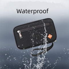 Activated Carbon Passport Holder Bag - Odor Barrier Anti Fatigue