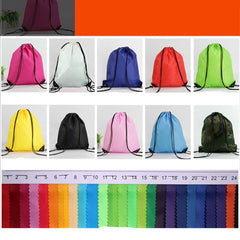 Portable Sports Gym Bag Nylon Drawstring Bags Riding Backpack