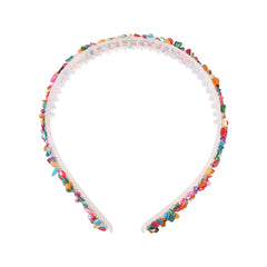 Colorful Stones Rhinestone Headband Women Hair Hoop Hair Accessories