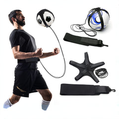 Adjustable Soccer Ball Trainer Elastic Football Kick Auxiliary Equipment