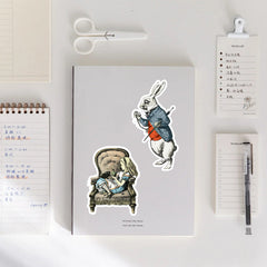 36pcs Alice Stickers: DIY Projects and School Supplies