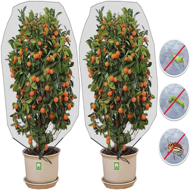 Insect Bird Barrier Netting Mesh Garden Bug Netting Plant Cover Fruit Tree Net