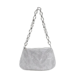 Glitter Evening Clutch Bag Wedding Party Purse Rhinestones Handbag