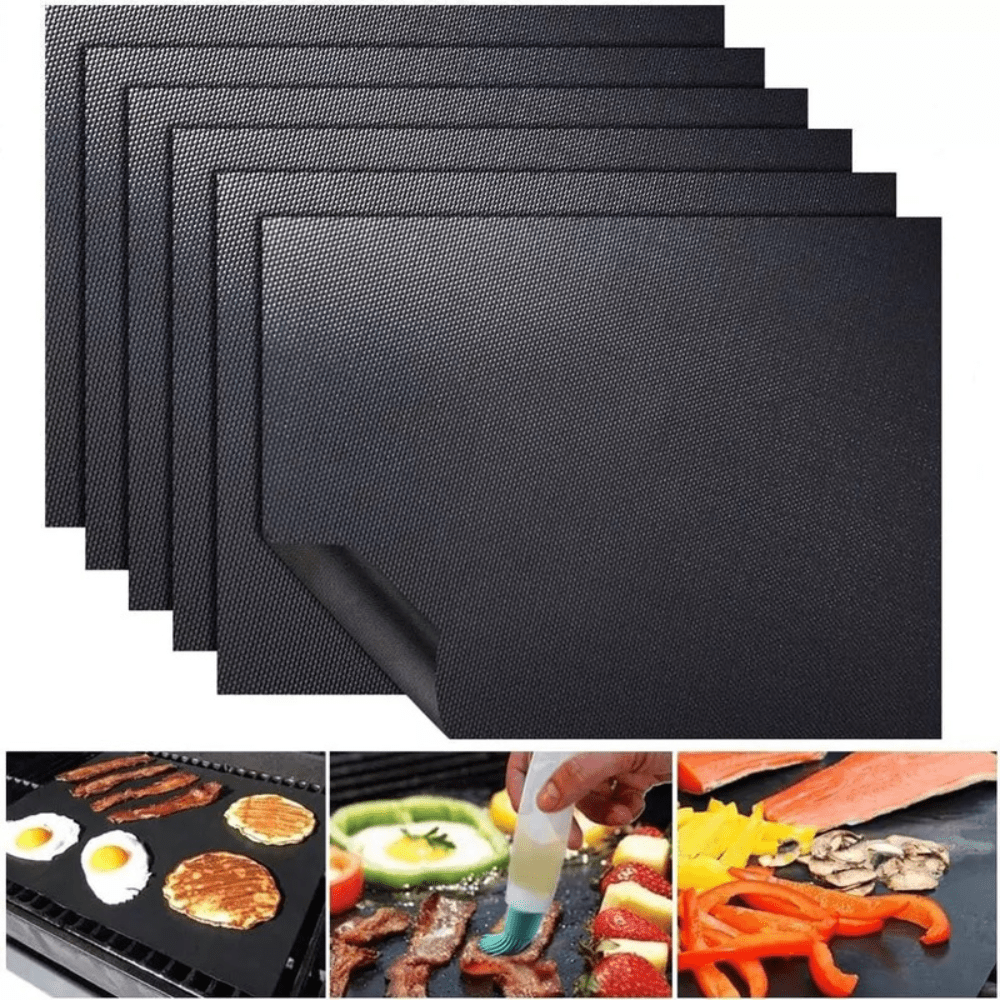 Non Stick BBQ Grill Mat Portable Outdoor Picnic Cooking Tool