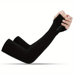 Sports Sleeve Solid Sunscreen UV Protection Gloves Unisex