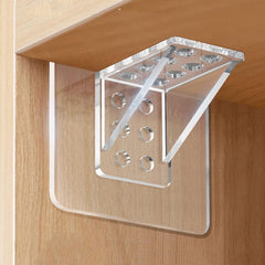 4pcs Adhesive Shelf Support Pegs Kitchen Bathroom Wall Hangers