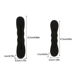 2pcs Portable Hair Bun Maker DIY Tool Accessories