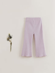 MARC&JANIE Girls Flared Leggings Soft Knit Comfortable Spring Summer Kids Clothi