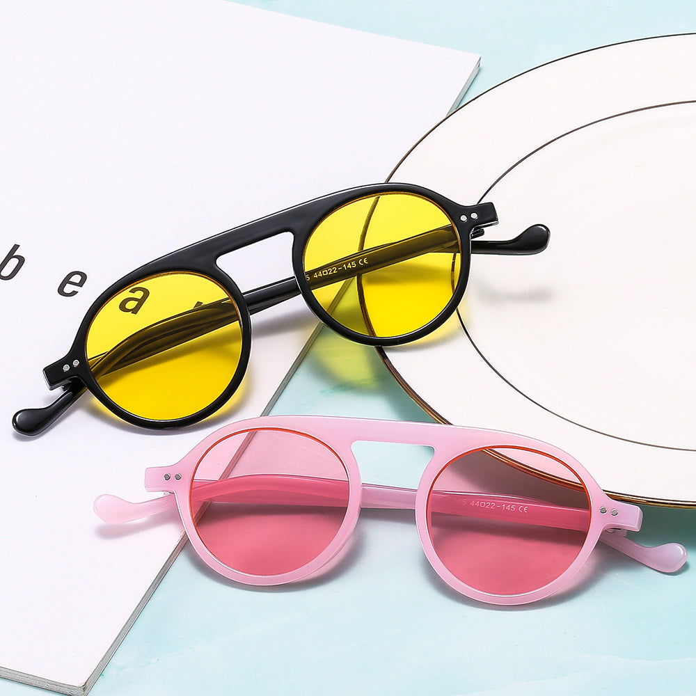 Y2K Round Polarized Sunglasses UV400