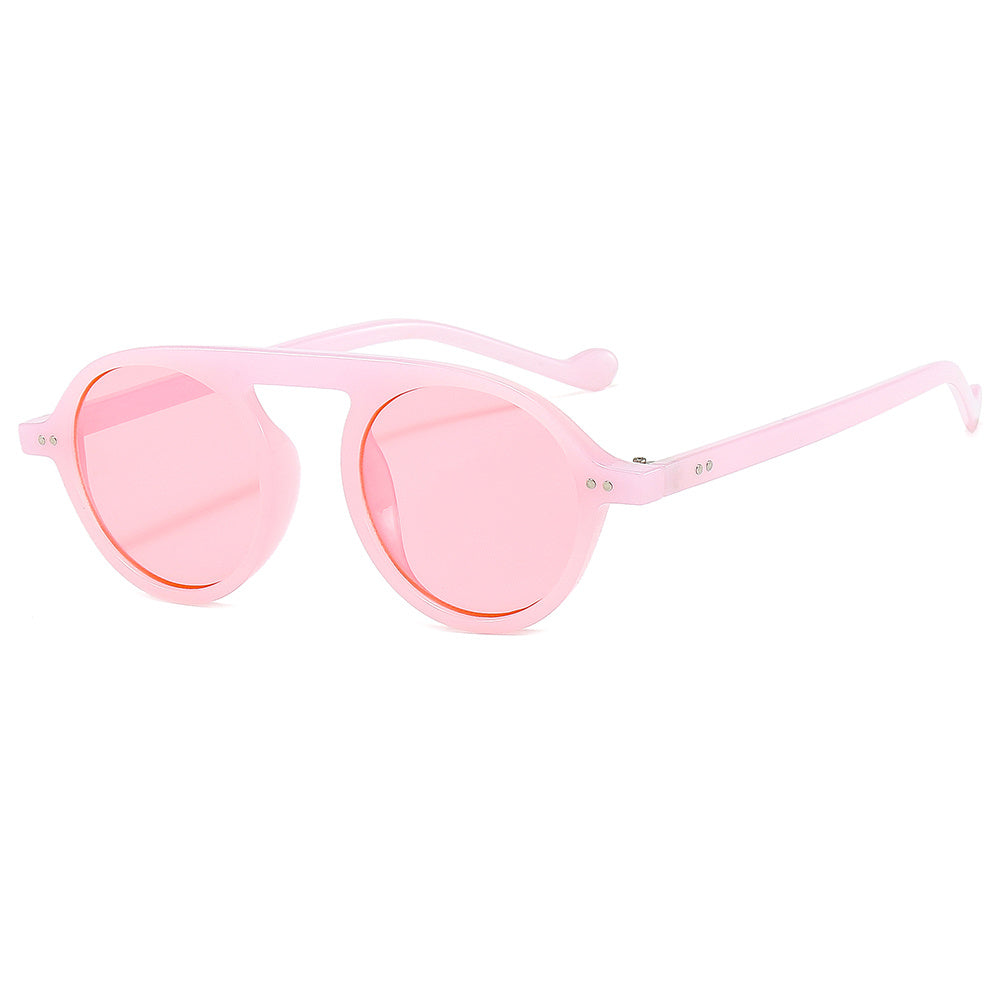 Y2K Round Polarized Sunglasses UV400