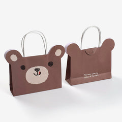 10pcs Cartoon Animal Gift Wrapping Bags for Party