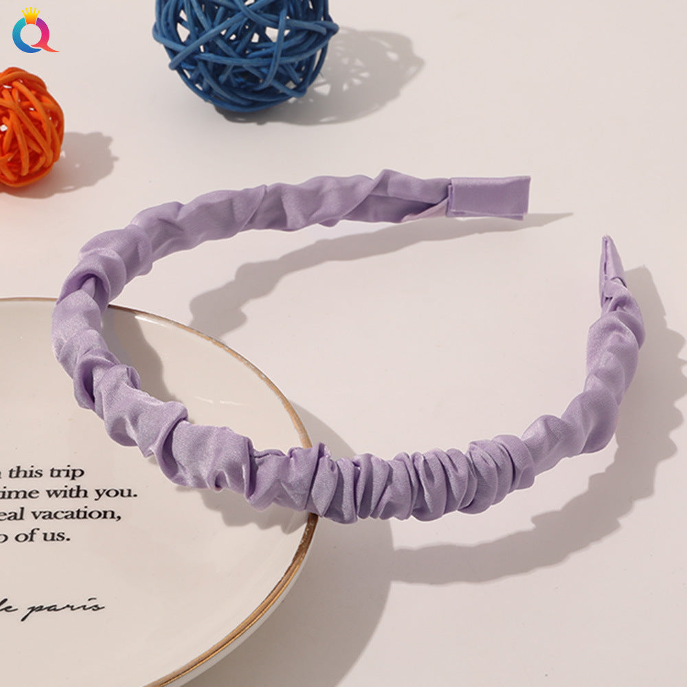 Women's Hair Hoop Crinkle Headband Hair Accessories