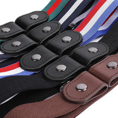 Unisex Lazy Invisible Elastic Waistband Belt For Pants