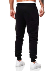 Skull Comfy Drawstring Joggers Men's Casual Loose Fit Pants