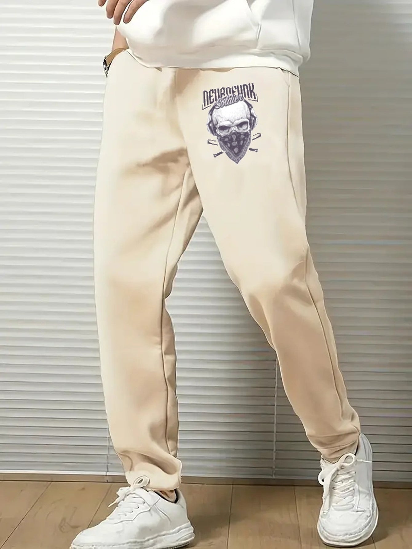 Soldier Comfy Drawstring Joggers Men's Casual Breathable Pants