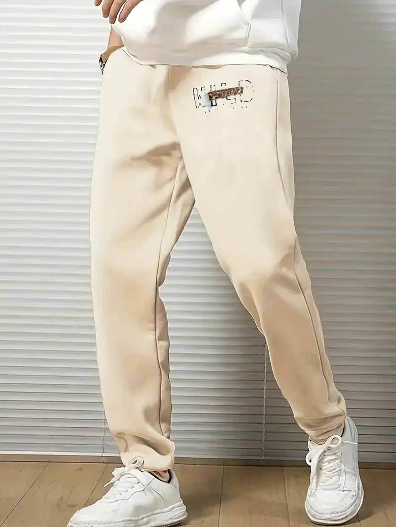 WILD Comfy Drawstring Joggers Men's Casual Pants