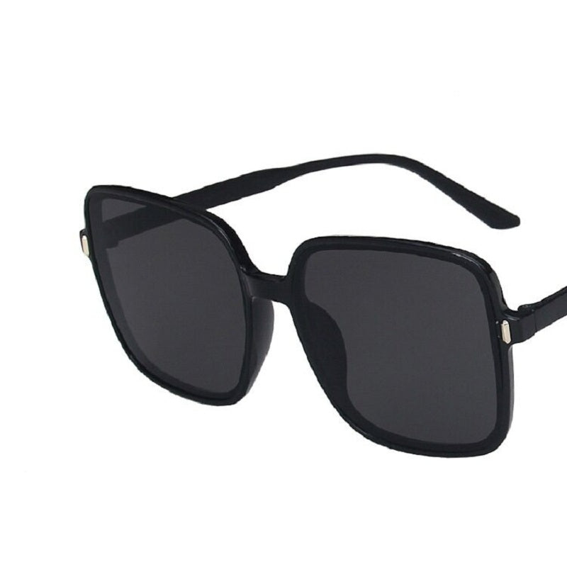 Gradient Lens Sunglasses Oversize Square Glasses UV Protection