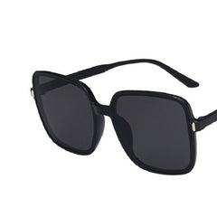 Gradient Lens Sunglasses Oversize Square Glasses UV Protection