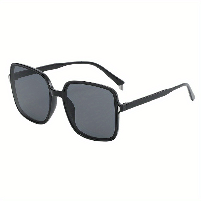 Gradient Lens Sunglasses Oversize Square Glasses UV Protection