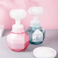 300ml Floral Foam Pump Bottle for Soap and Shower Gel