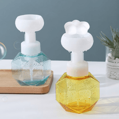 300ml Floral Foam Pump Bottle for Soap and Shower Gel