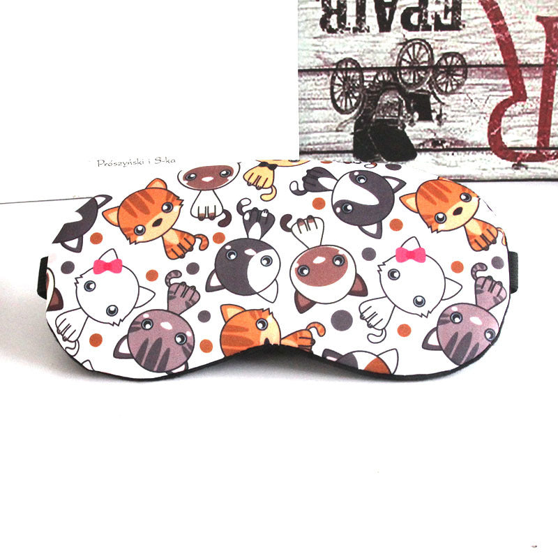 Kids Cartoon Sleep Eye Mask Soft Breathable Blackout Cover