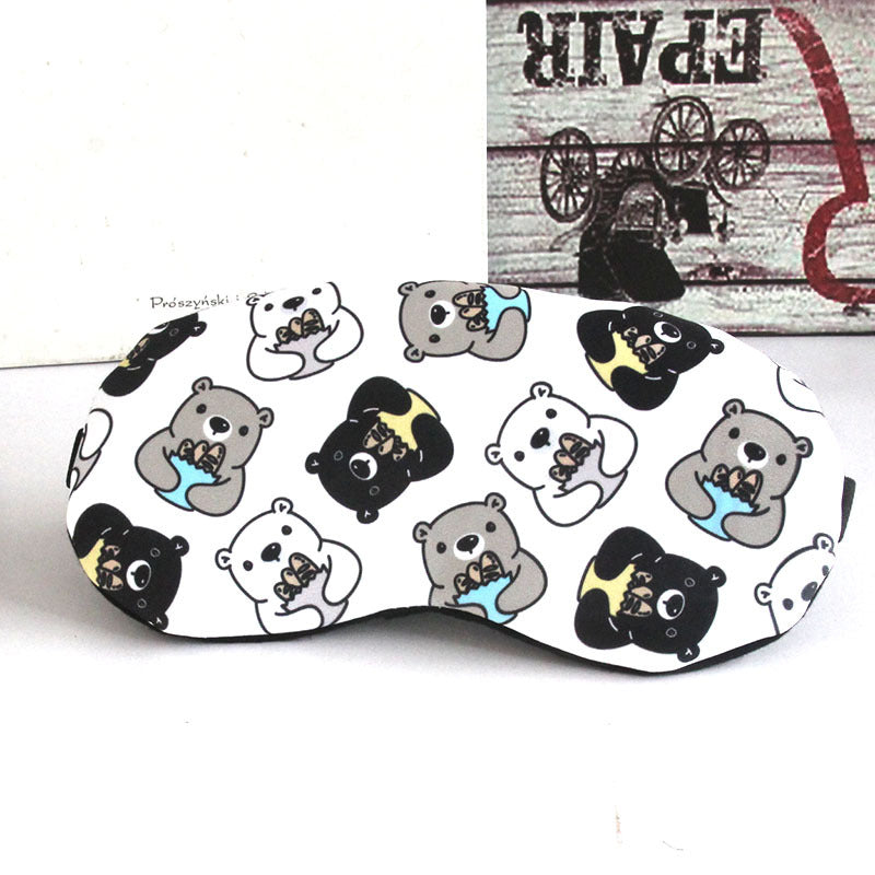 Kids Cartoon Sleep Eye Mask Soft Breathable Blackout Cover