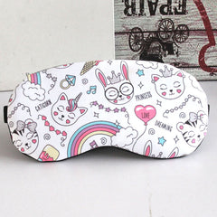 Kids Cartoon Sleep Eye Mask Soft Breathable Blackout Cover