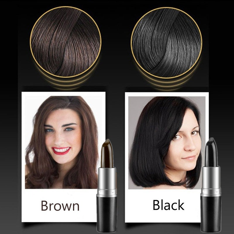Brown Hair Stick Temporary Hair Dye Fast Cover Pen