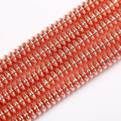 Rose Golden Hematite Spacer Beads for Jewelry Making