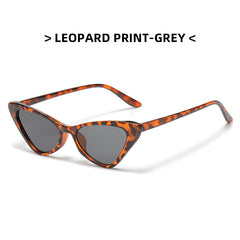 Men's Cat Eye Shape Sunglasses Retro Small Frame Glasses With Glasses Box
