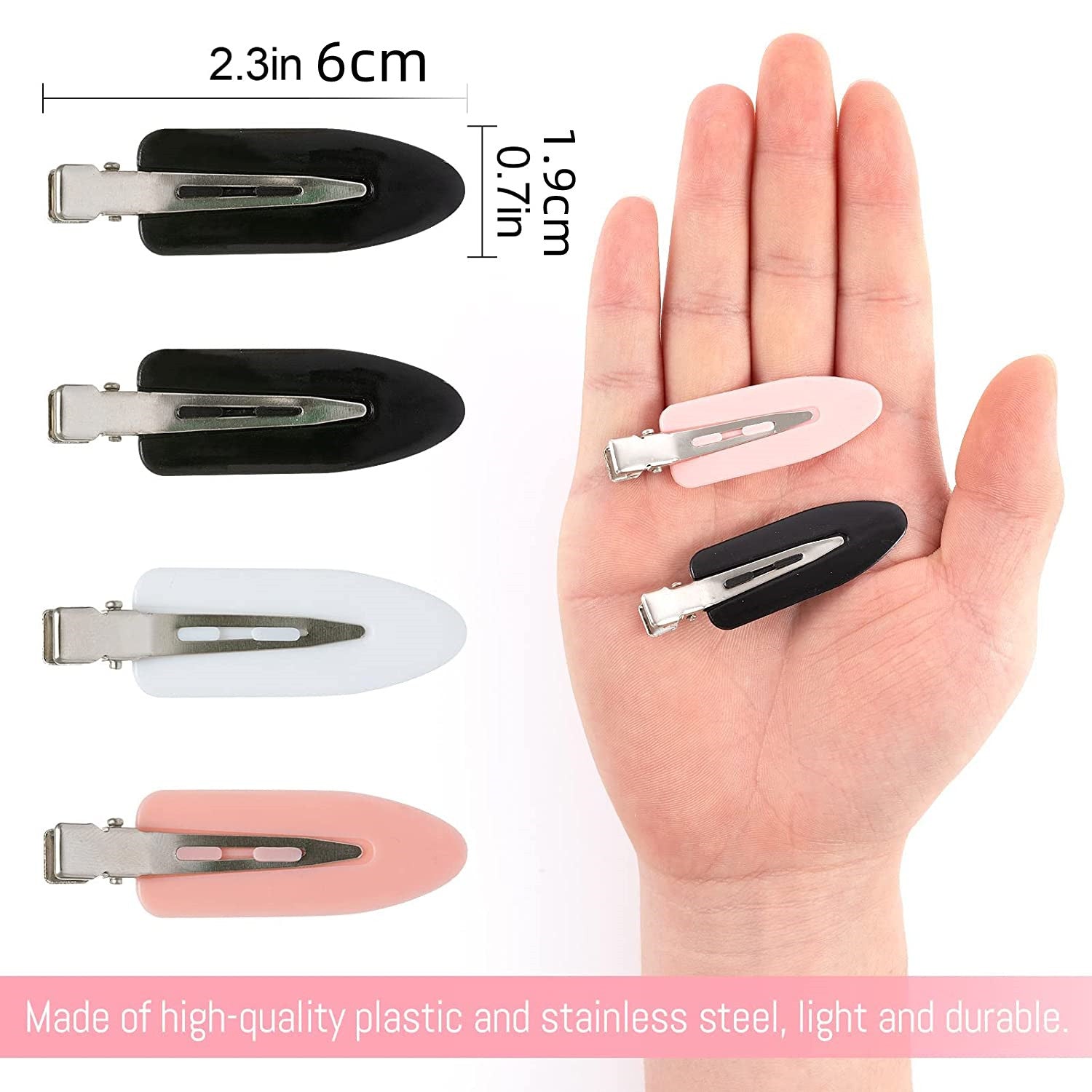 No Crease Hair Clip Style Hair Clip For Women Girls Hair Styling Clip