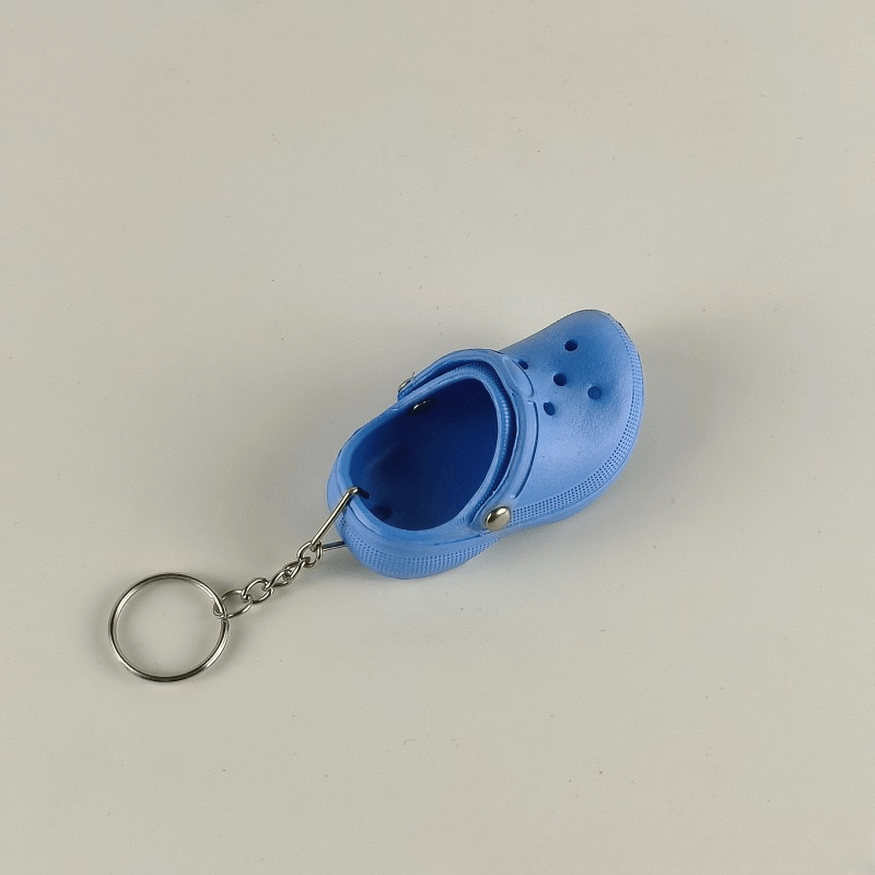 Mini Slippers Keychain Shoes Key Ring Purse Bag Backpack Car Charm Gift