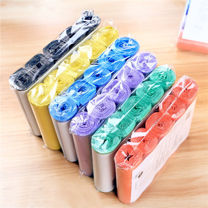 75pcs 5 Roll 4 Gallon Disposable Trash Bags