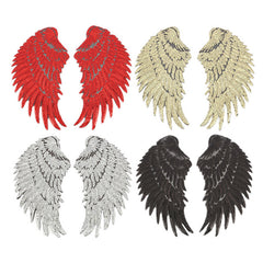 Sequin Wings Patches, Embroidered Badges Clothes DIY Decoration Sticker