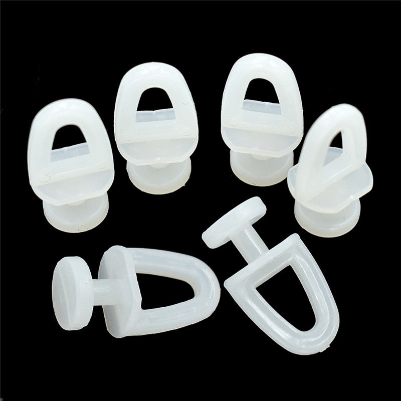 20pcs Curtain Track Rollers Plastic Drapery Rail Sliding Glider