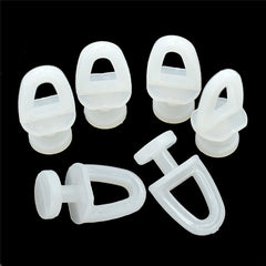 20pcs Curtain Track Rollers Plastic Drapery Rail Sliding Glider
